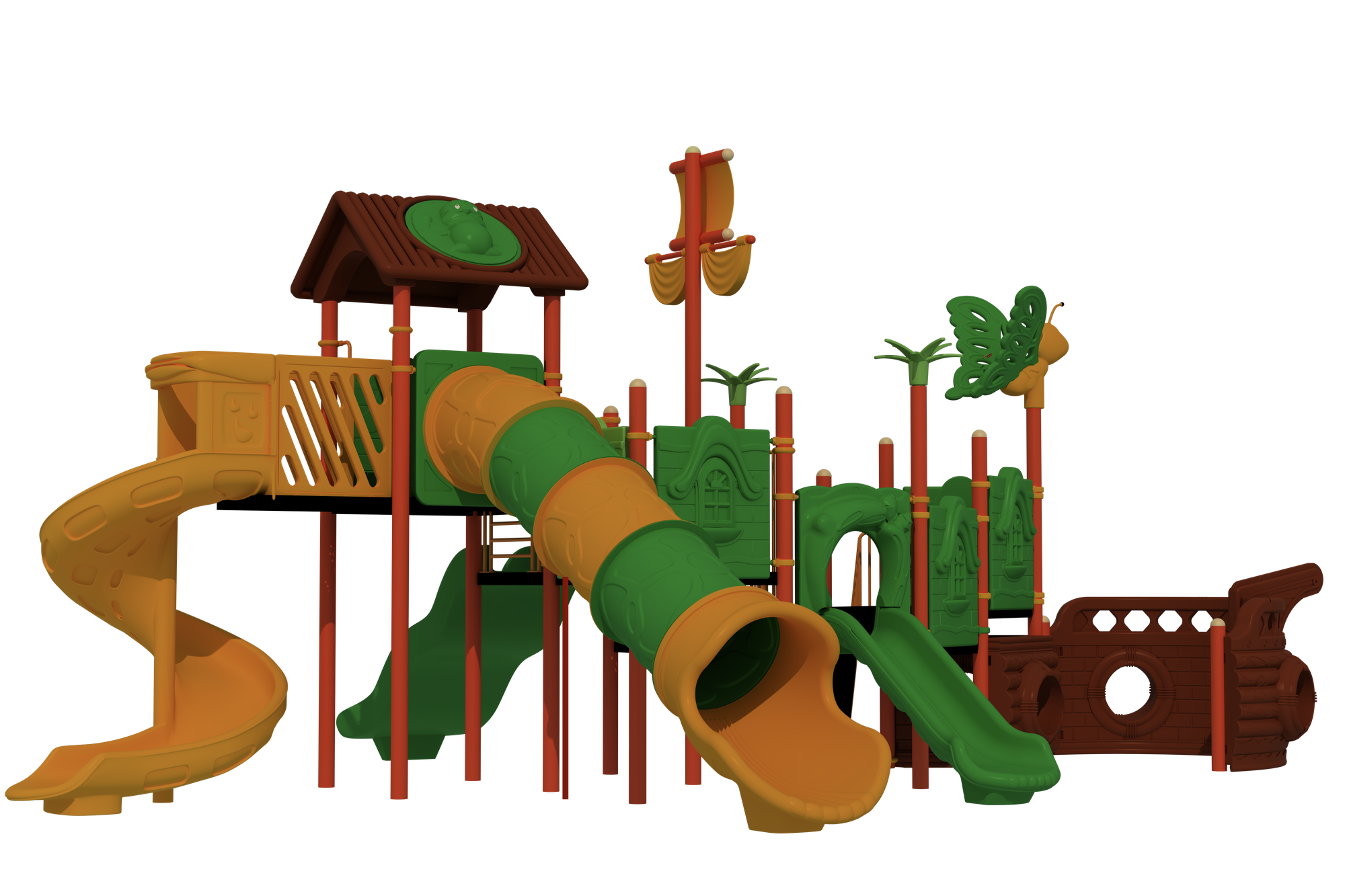 Gemi Temalı Oyun Grubu A-100 PRK-105 | Temalı Metal Oyun Grupları | Erse Kent Mobilyaları